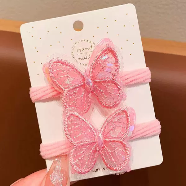 2 pink/bag