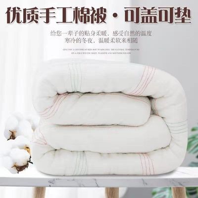 Cotton The quilt core Autumn and winter quilt student dormitory Apartment mattress Cotton Mattress Double bed Mat