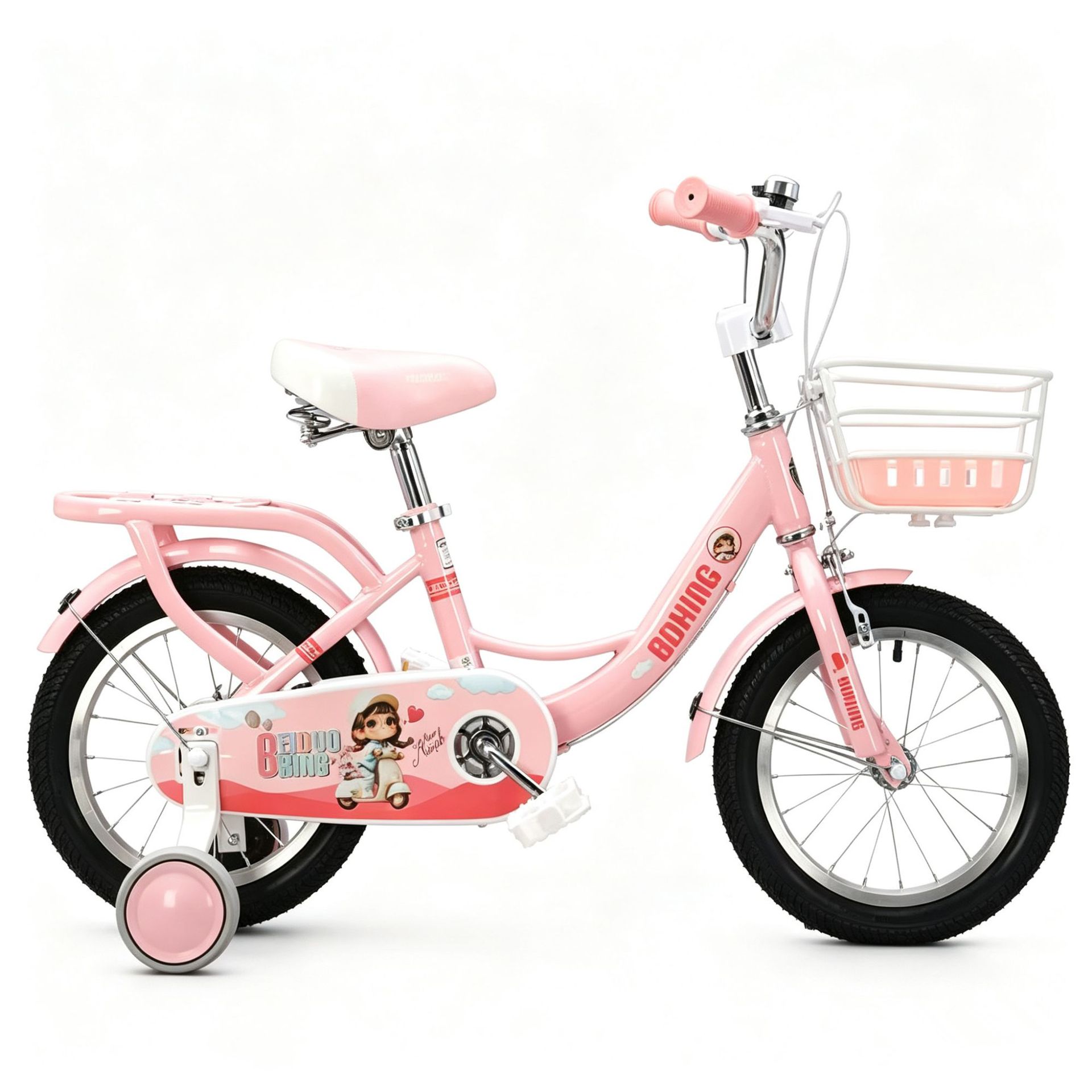 Bicicletas infantiles de 3 a 6 años para niños y niñas con ruedas auxiliares 12 / 14 / 16 / 18 "bicicletas