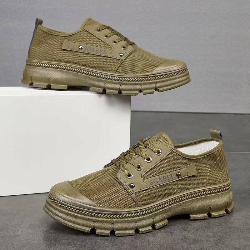New model of liberation shoes for men and women, spring and summer, soft-soled, breathable, lightweight, odor-resistant, dirt-resistant, low-top outdoor hiking work shoes