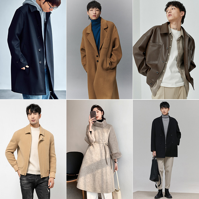 捡漏特价男女款风衣夹克毛衣羊毛大衣皮衣外套