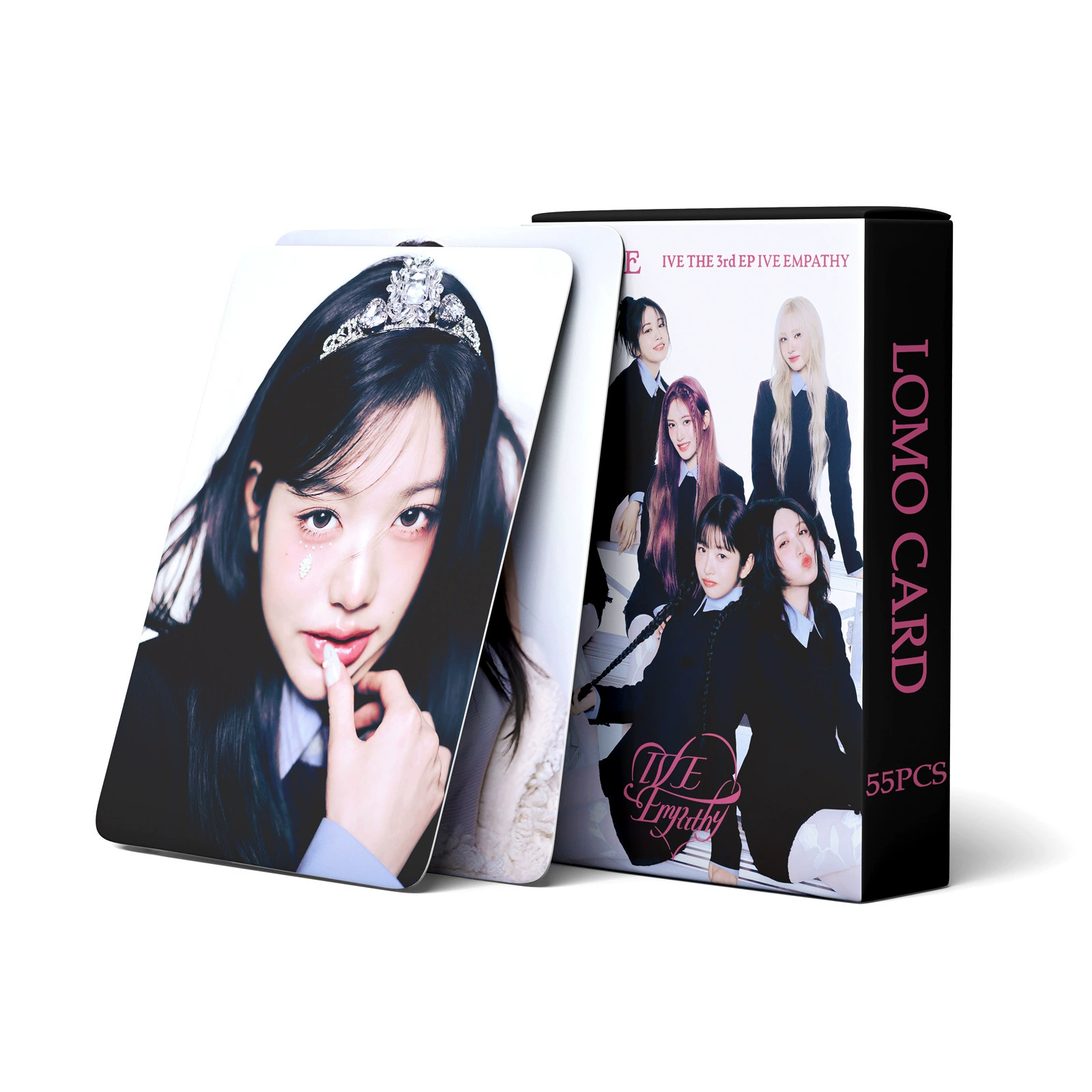 55 IVE маленькие карточки ATTITUDE карточки IVE EMPATHY Zhang Yuanying WONYOUNG An Youzhen