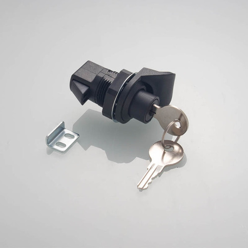 Hengzhu MS750 black tongue lock switch electric cabinet door lock industrial distribution box lock push-type plastic button lock