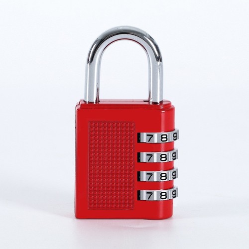 Factory Direct Wholesale Password Padlock 4-Digit Password Large Password Lock Cross-Border Exclusive Gym Cabinet