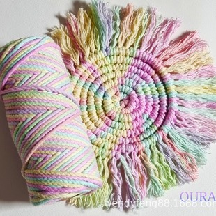 macrame cord �u׃ɫ���K�羳���l diy�־����K �u׃ɫ�豭�|���K