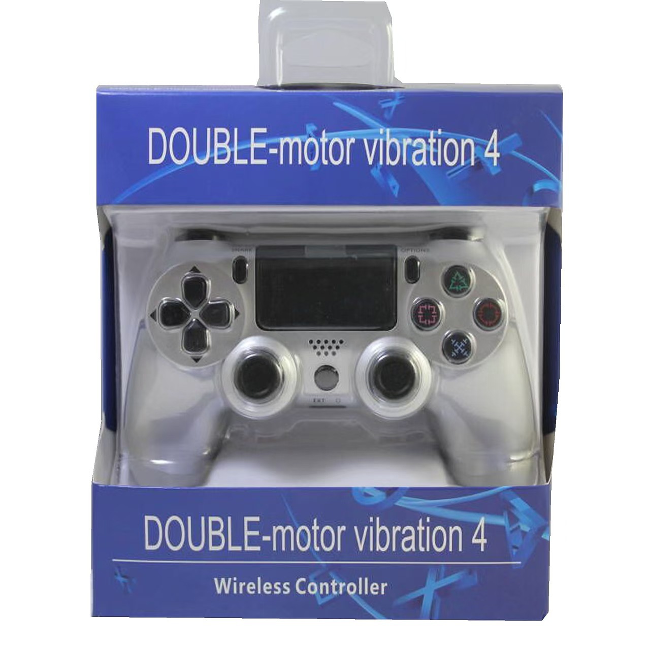 Mango P4 personalizado de fábrica estilo explosivo transfronterizo inalámbrico Bluetooth gamepad PC computadora vibración de seis ejes con luz