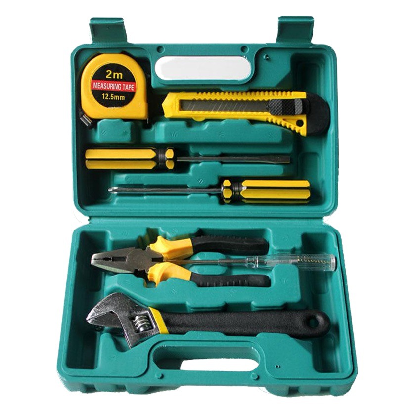 Venta directa de fábrica: Juego de herramientas para el hogar, juego de herramientas para coche, herramientas de reparación de automóviles, llaves, martillos. image 1