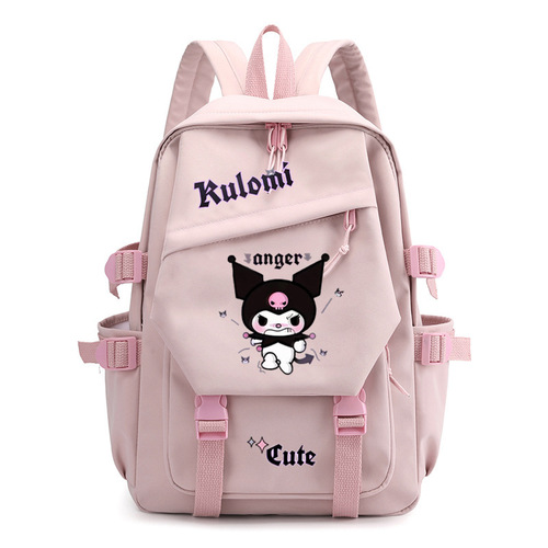 Sanrio Cartoon Animation Peripheral Teenage Student Schoolbag Large Capacity Backpack Education Tutorial Backpack