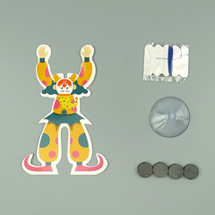 DIY Science Experiment Clown on Tightrope Toy for Kids: Hands-On Science Project & Craft Kit