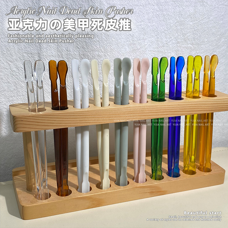Nail Art Steel Pusher, Disposable Double-Ended Nail Remover, Nail Cuticle Pusher, Exfoliating Nail Polish Remover, Nail Art Manicure Tool Nail Art Steel Pusher, Disposable Double-Ended Nail Remover, Nail Cuticle Pusher, Exfoliating Nail Polish Remover, Nail Art Manicure Tool