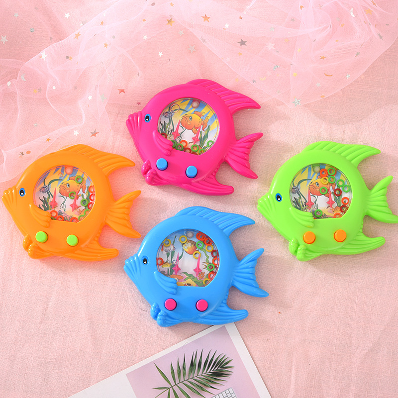 Anillo de agua para niños máquina de juego de anillo de mano tradicional regalo de jardín de infantes juguetes educativos pequeños al por mayor