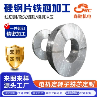 工业电机铁芯加工 新能源工控设备精密电子铁芯 冲压矽钢片定制