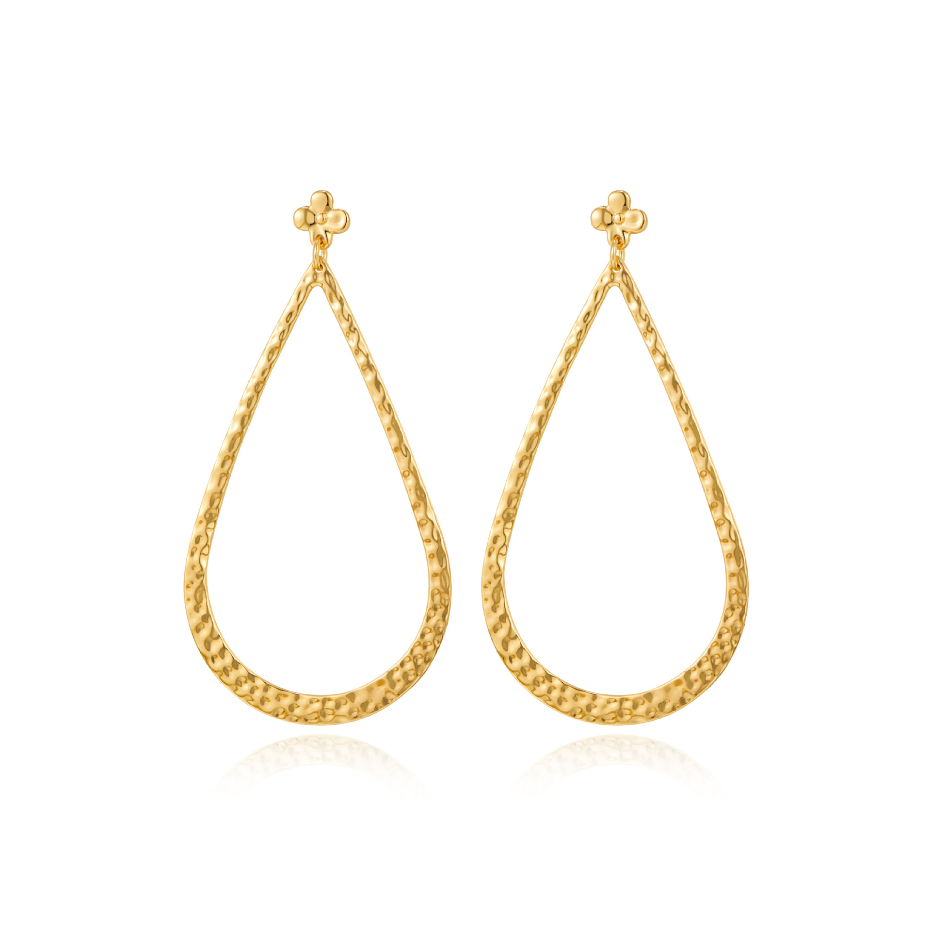 歐美風氣質高級感水滴耳釘耳環秋冬新款鏤空吊墜設計感小眾女耳飾