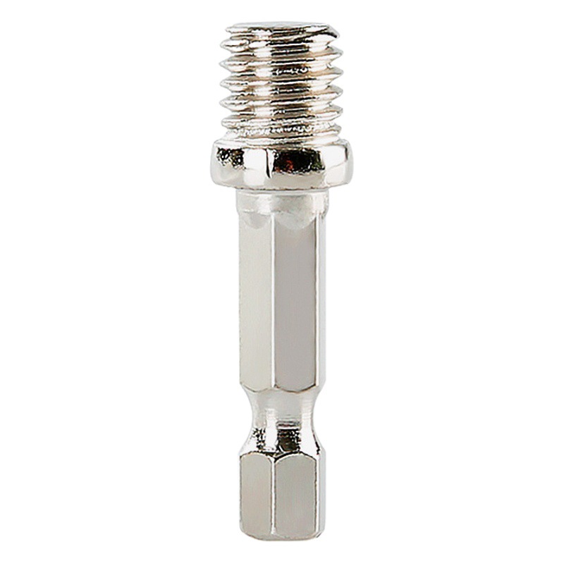 Amoladora de ángulo de taladro de mano varilla de conexión de corte pulido placa autoadhesiva accesorios de tornillo de mango hexagonal conjunta de conversión