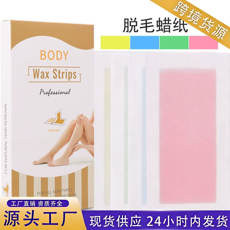 Одноразовая двухсторонняя нетканая бумага для депиляции (ноги, подмышки, интимные зоны), 20 шт. в упаковке, одобренная FDA.