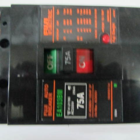 原装正品EA103BM 3P 75A 富士空气开关塑壳式断路器