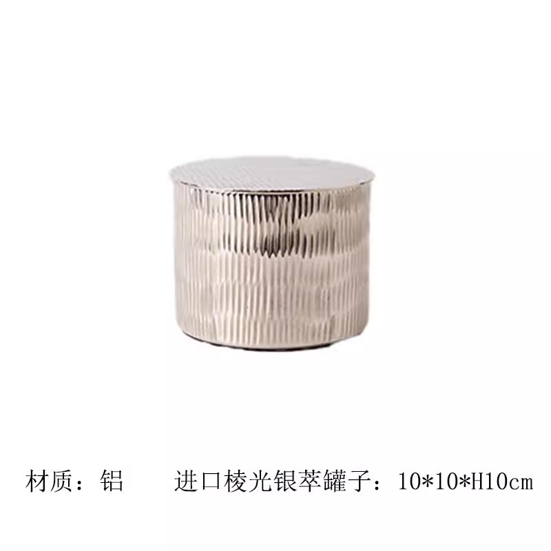 Tanque de extracción de plata prismática: 10 * 10 * h10cm