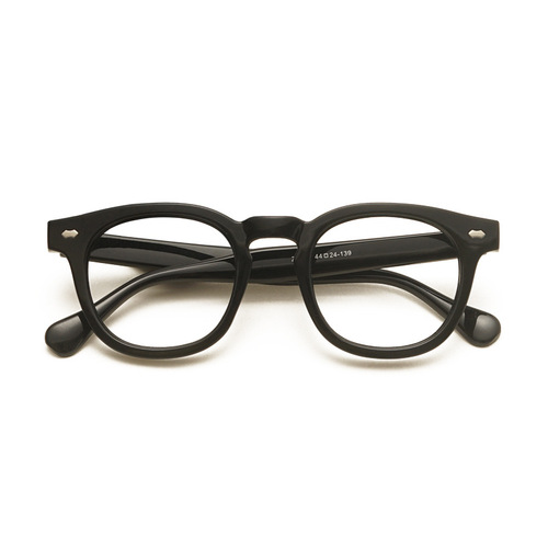 New Korean retro anti-blue light glasses frame with rivet decoration flat mirror for men and women street photography trendy glasses frame 3505