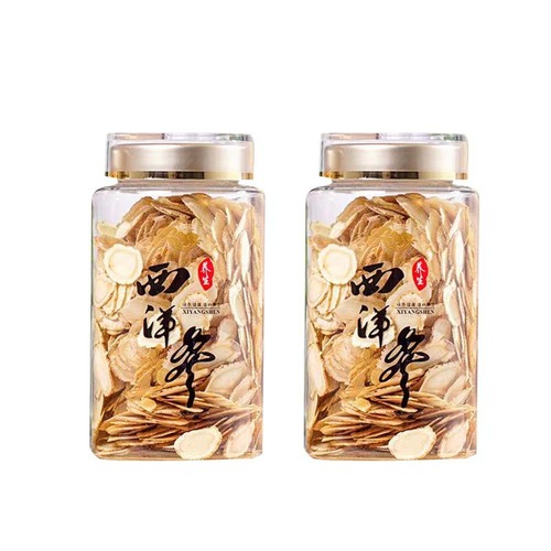 250 grams of Changbai Mountain American ginseng slices in a bottle, Northeast specialty, soft-cut slices of American ginseng, wholesale by the manufacturer