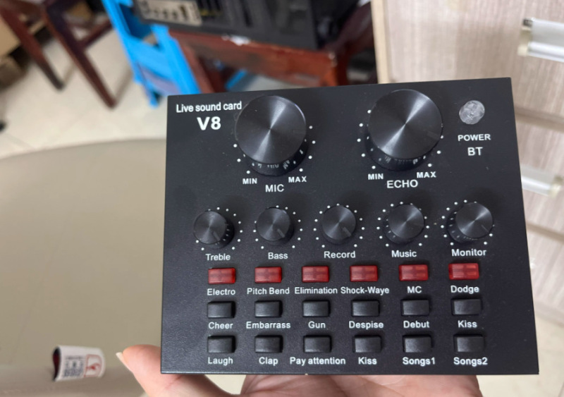国境を越えて人気があるv 8 bluetoothサウンドカード携帯電話パソコン中継アナウンサー全国民k歌録音は麦速手と呼ばれている|undefined