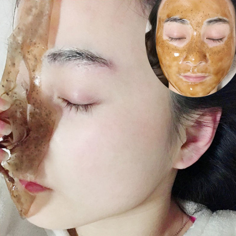 草本净颜术皮膜去黑头粉刺去雀斑美嫩白撕拉面膜美容院五天吸斑膜|undefined