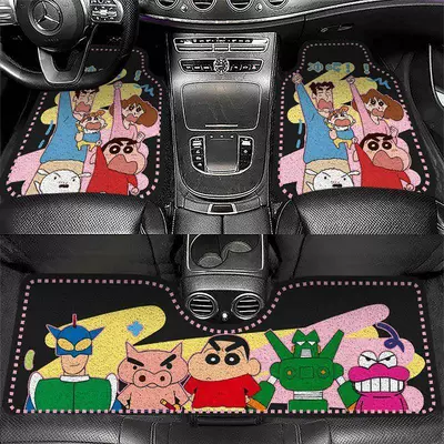 Avtomobil döşəmə paspasları – thickened silk loop mats, non-slip - zx-xiaoxin-and-friends-15-5060front-foot-loop-can-be-cut-to-size-by-yourself