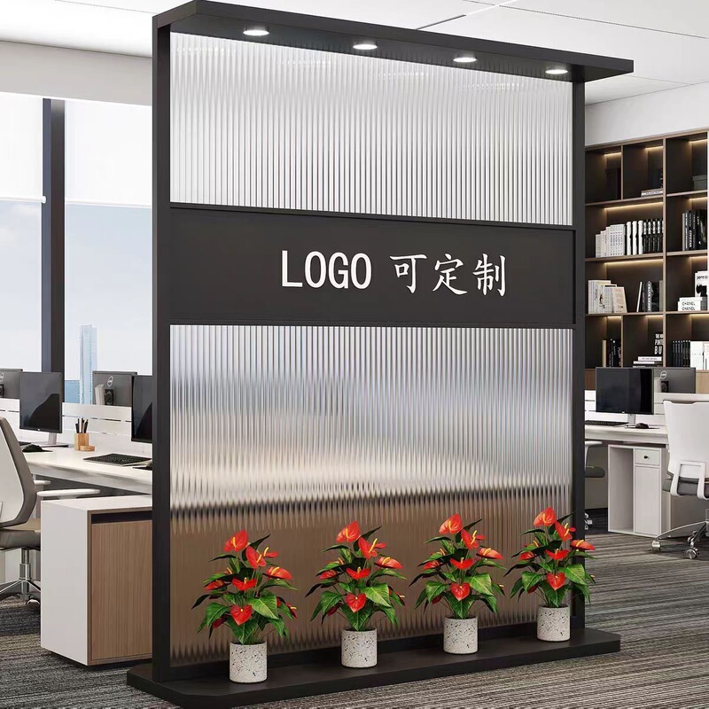 Office Glass Partition, Front Desk Background Wall, Changhong Glass Screen, Company Image Wall, Entrance Partition, Fake Wall Office Glass Partition, Front Desk Background Wall, Changhong Glass Screen, Company Image Wall, Entrance Partition, Fake Wall