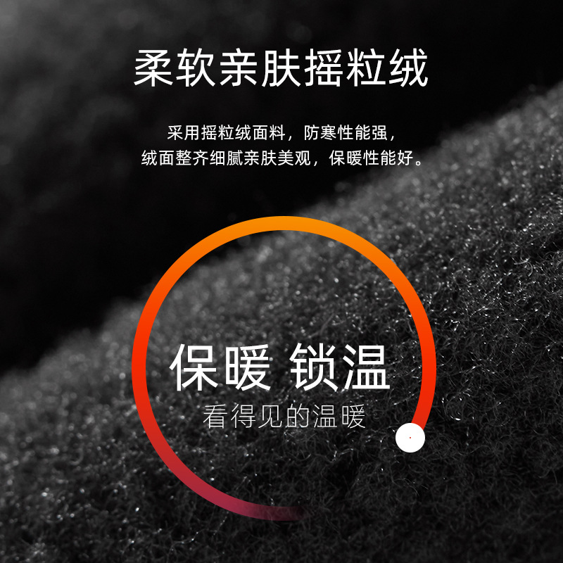 Polar polar invierno guantes calientes hombres y mujeres forrado de lana engrosada pantalla táctil impermeable al aire libre esquí guantes de equitación al por mayor