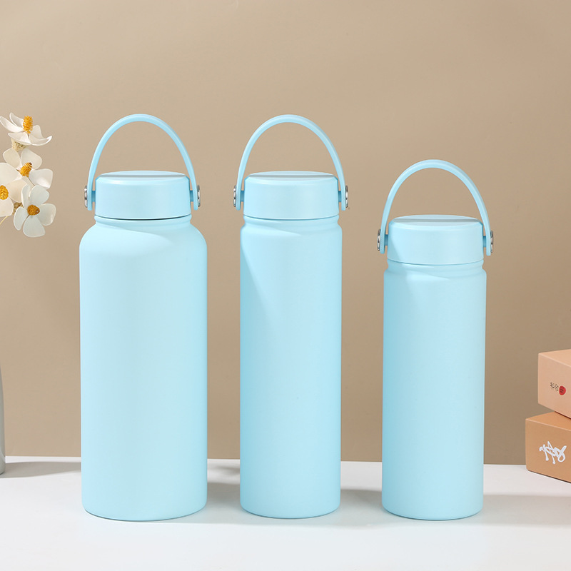 Transfronterizo 304 taza de acero inoxidable de gran capacidad de hervidor espacial portátil taza de agua deportiva hervidor de agua deportiva al por mayor