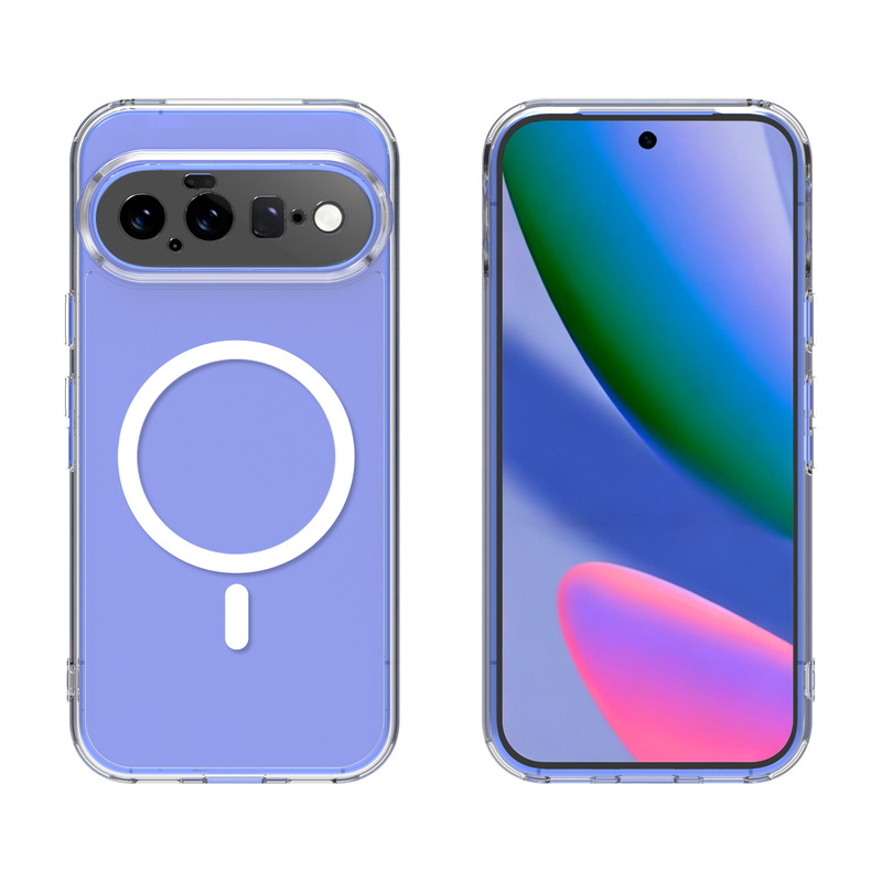 Cross-Border Applicable Pixel 11 Magnetic Phone Case Google 10Pro XL Transparent Two-In-One 10A Bayer Material Cross-Border Applicable Pixel 11 Magnetic Phone Case Google 10Pro XL Transparent Two-In-One 10A Bayer Material