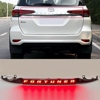 Suitable for Toyota Fortuner Brake light - led-through-light-black-model-1-pair