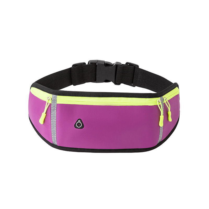 Kettle style waist bag-purple-single layer