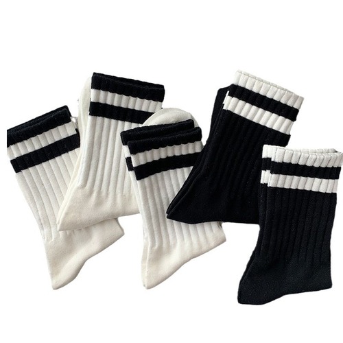 Zhuji Socks Autumn/Winter Thick Warm Crew Men's INS Japanese Breathable Moisture-Wicking Anti-Odor Tall Socks for Men and Women