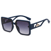 Brand fashionable square trend elegant sunglasses