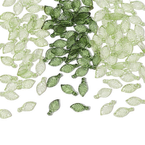 Acrylic Mini Tree Leaf Beads DIY Handmade Necklace Bracelet Earrings Bead Accessories
