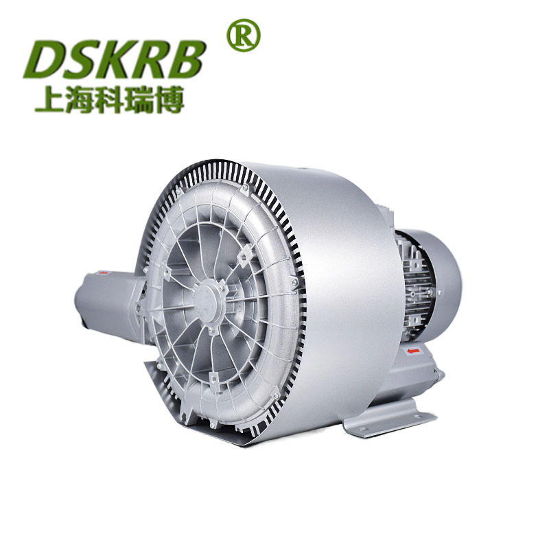 供应2HB720 HH37 4.3kw双叶轮高压鼓风机 三相电380v漩涡气泵厂家