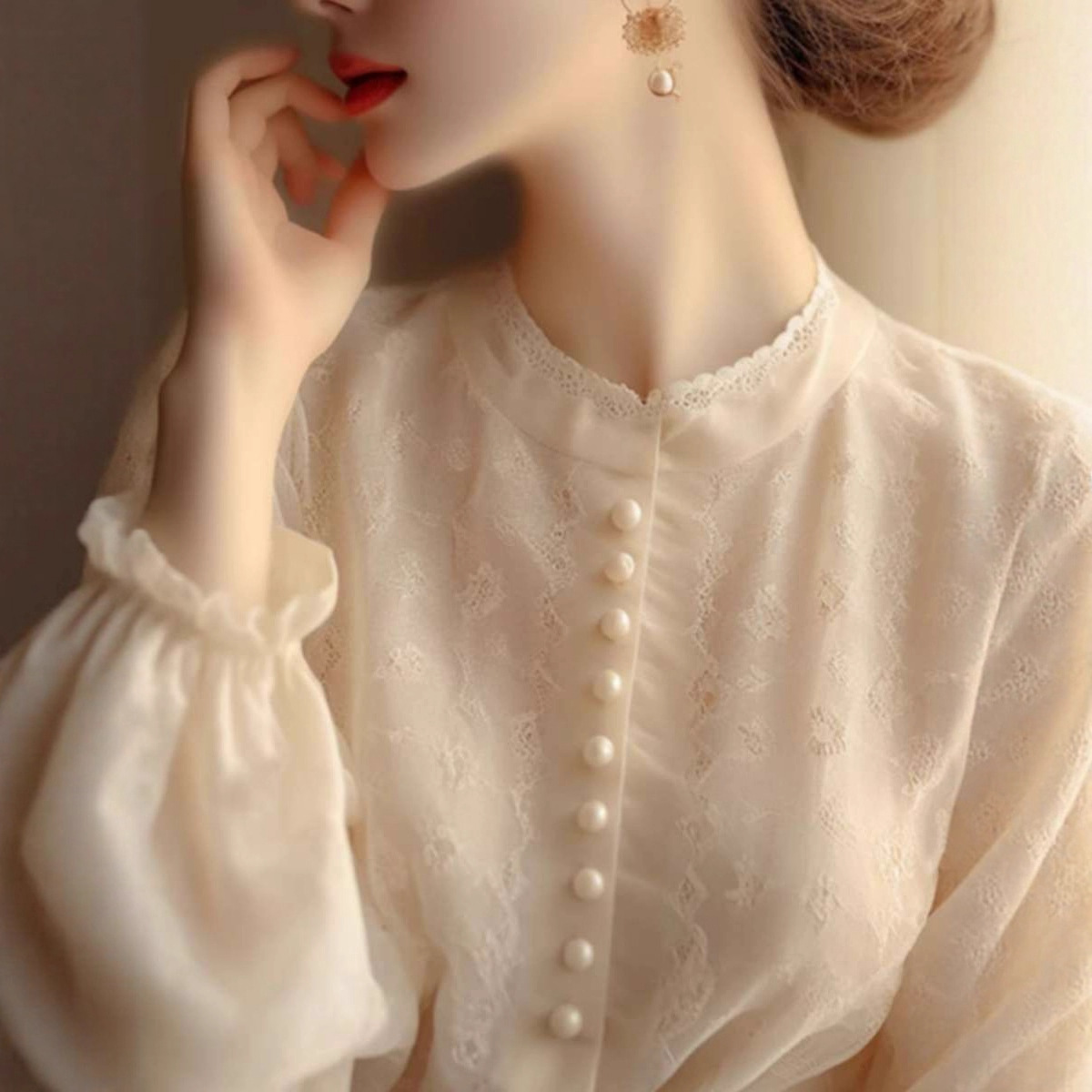Autumn small design elite long-sleeve