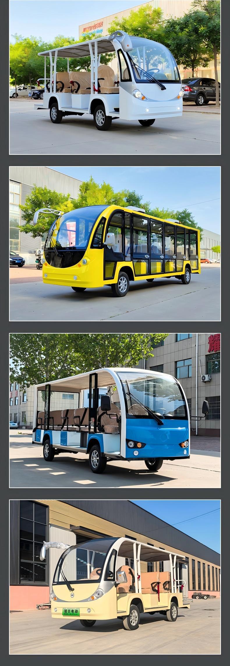 Manufacturer Customizes 17-Seater Sightseeing Vehicles for Tourist Attractions, Hotel Receptions, Airport Shuttles, and Real Estate Offices for Viewing Properties