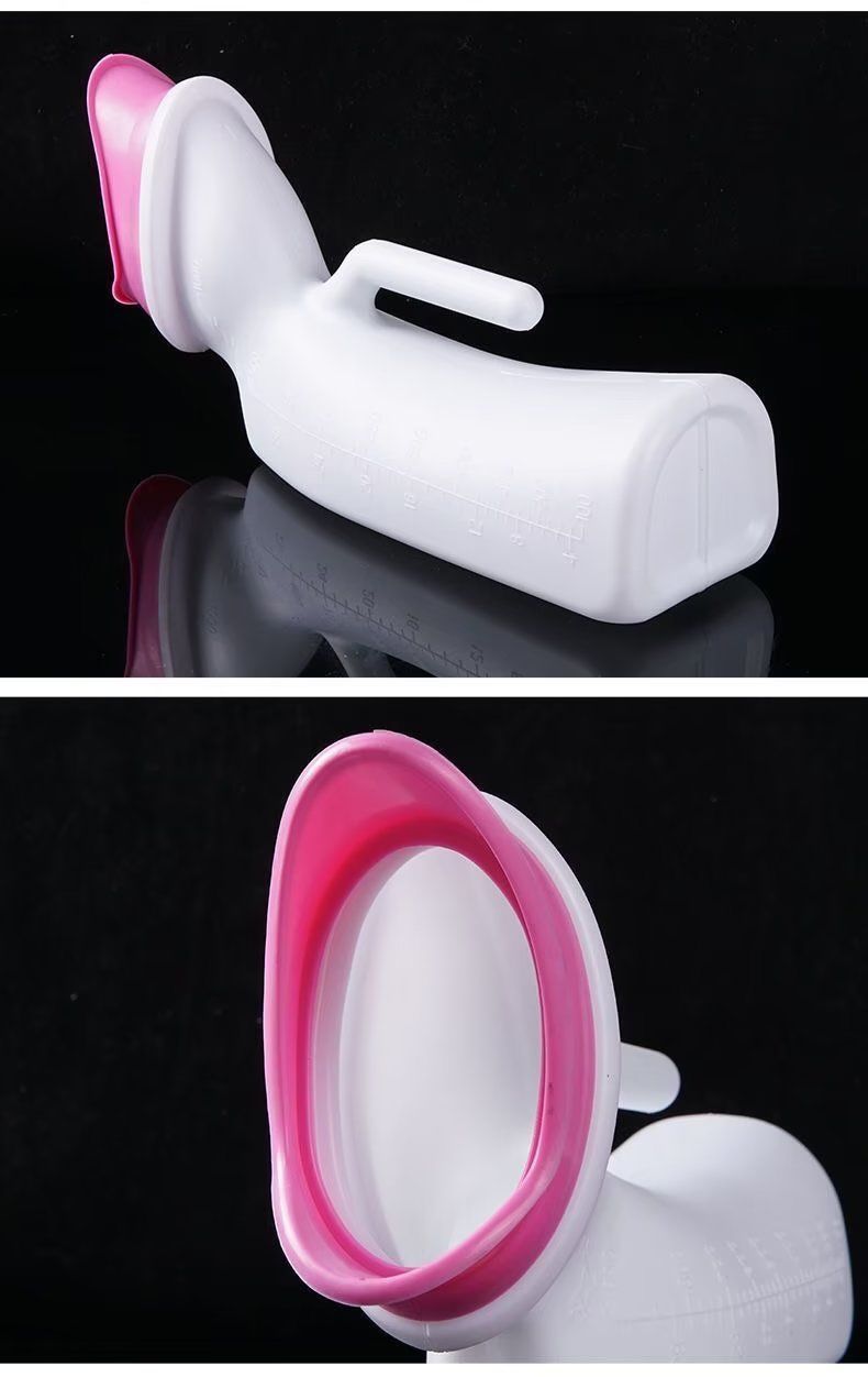 Women's soft-mouthed urinal, women-specific urinal, women's bedridden, elderly and children, thickened night pot for home use undefined