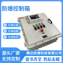 Q235防爆控制箱钢板焊接配电箱挂式化工现场操作箱铸铁外壳