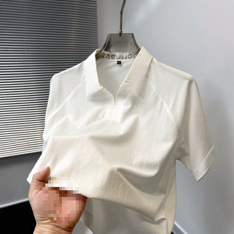 Men's Short-Sleeved Shirt with Linen and Seagull Collar, New Style Patchwork Sports Casual Cotton-Linen Shirt, Trendy Men's Short-Sleeved Shirt with Linen and Seagull Collar, New Style Patchwork Sports Casual Cotton-Linen Shirt, Trendy