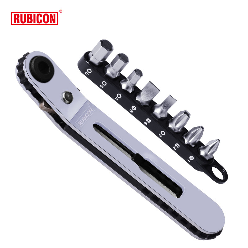 Juego de destornillador de trinquete de codo recto de RGH-9A combinado de mini cabeza por lotes multifunción de Robin Hood de Japón