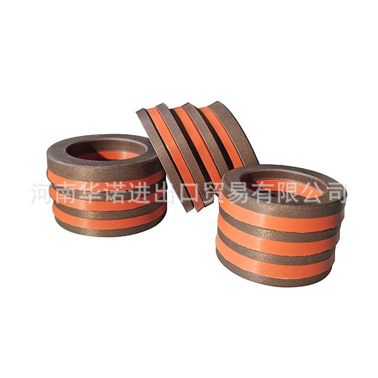 高质量耐磨损耐高压氟橡胶加四氟铜粉材质 优质V型组合密封件