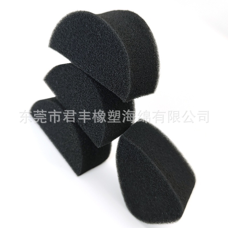 人体半圆形彩绘海绵面部颜料打底辅助铺色水滴图案蝴蝶渐变工具