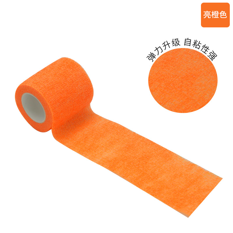 Costura naranja brillante