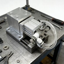 数控加工中心气动虎钳精密CNC快速气动工装夹具铣床钻床磨床夹具