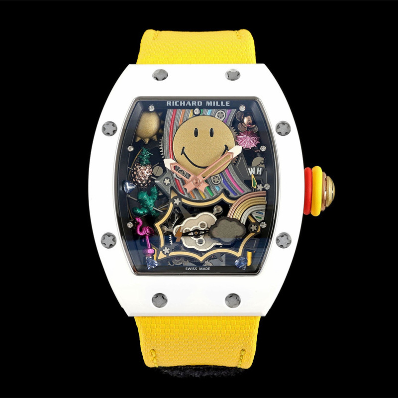 Rm88 Smiley Face Richard Mille Jb Men's Skeleton High-End Watch Zf Barrel Bbr Cross-Border Trade Mechanical Ys Rm88 Smiley Face Richard Mille Jb Men's Skeleton High-End Watch Zf Barrel Bbr Cross-Border Trade Mechanical Ys