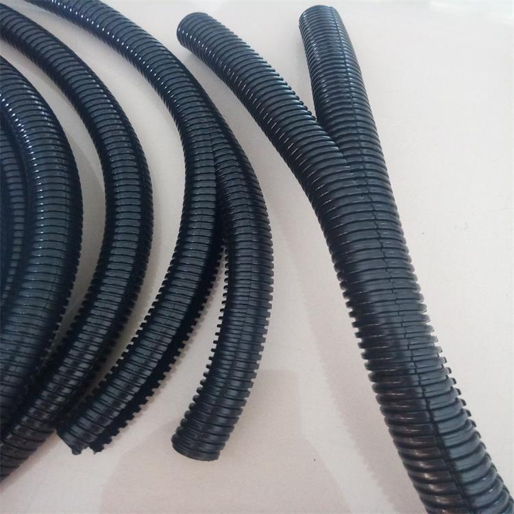 预制线缆保护用双层开口波纹管 AD25.8双臂线缆保护套管