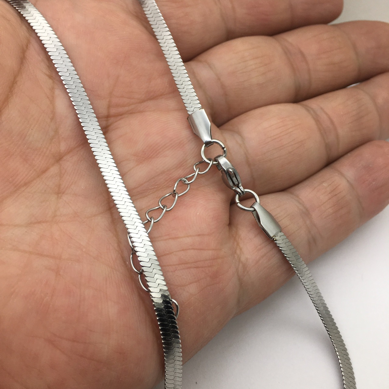 Fashion Solid Color Titanium Steel Plating Necklace 1 Piece