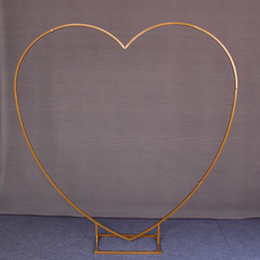 New wedding props iron heart arch wedding balloons arch wedding heart arch frame arch wholesale